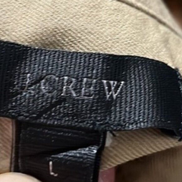 J. Crew Khaki Military Style Utility Shirt NWOT - Picture 8 of 11